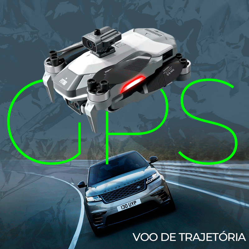 Drone M2 PRO Camera em 8K Full HD, Motor Brushless, 5G WiFi, GPS
