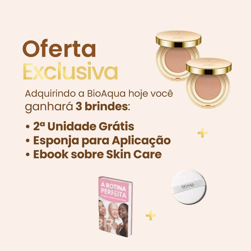 BioAqua™ - Base Profissional [Compre 1 e Leve 2] + Brindes