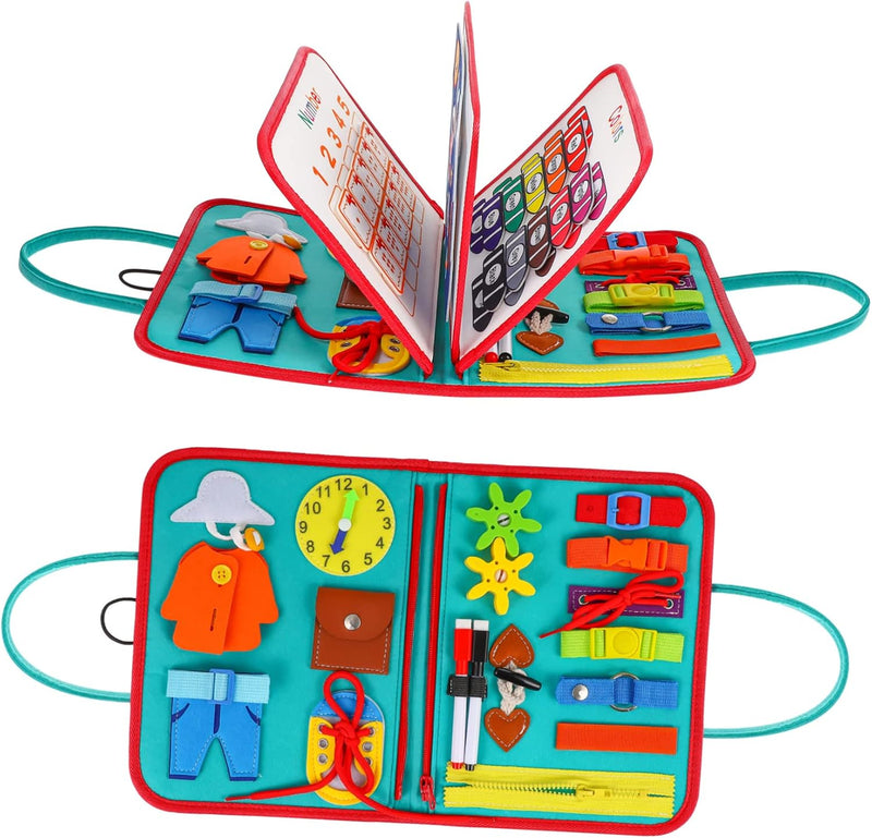 Brinquedos de Viagem Crianças Sensoriais Montessori 1-4 Anos Educação Desenvolvimento