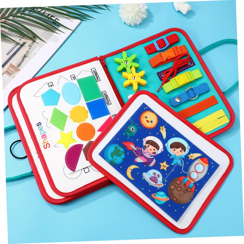 Brinquedos de Viagem Crianças Sensoriais Montessori 1-4 Anos Educação Desenvolvimento