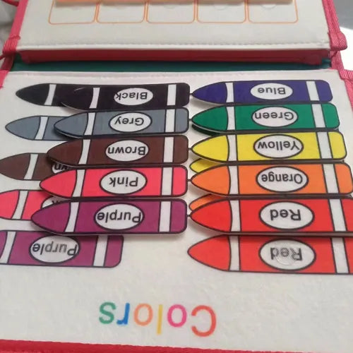 Brinquedos de Viagem Crianças Sensoriais Montessori 1-4 Anos Educação Desenvolvimento