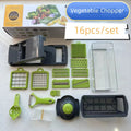ChefMax 16X - Fatiador Multifuncional com 16 Peças para Corte de Legumes e Frutas