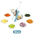 Cortador CehfMax Multifuncional 5 em 1 - Cortador e Fatiador de Legumes Manual 5 em 1