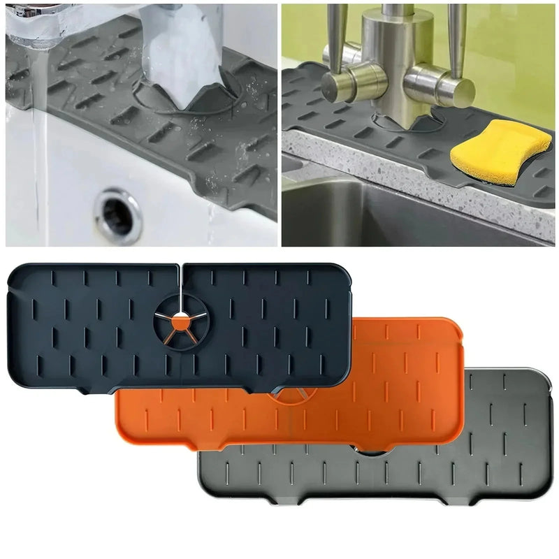 ProtecSplash - Tapete Absorvente de Silicone para Torneira