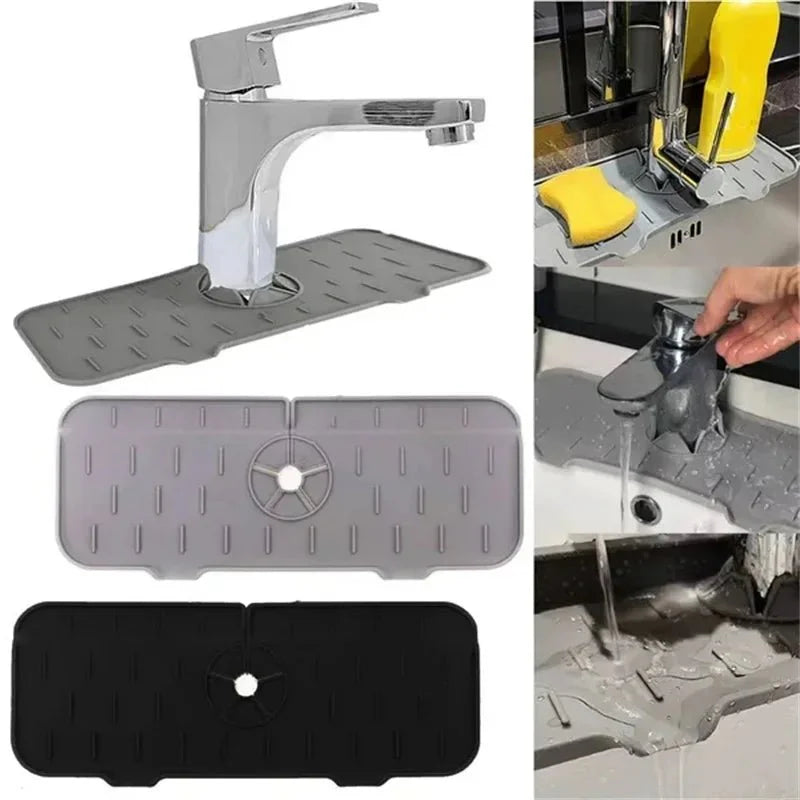 ProtecSplash - Tapete Absorvente de Silicone para Torneira