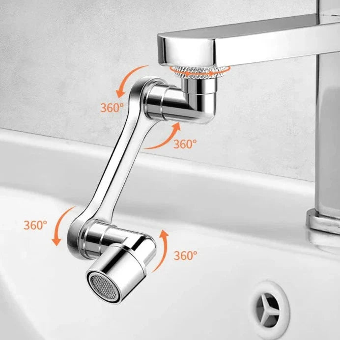 Pague 2 e Leve 3 Unidades - Sprayer Head - Extensor Universal em Inox com Rotação de 1080°