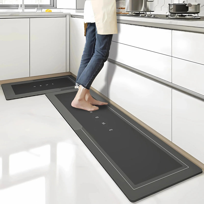Tapete de Cozinha Antiderrapante Absorvente Premium da Achatudostore!