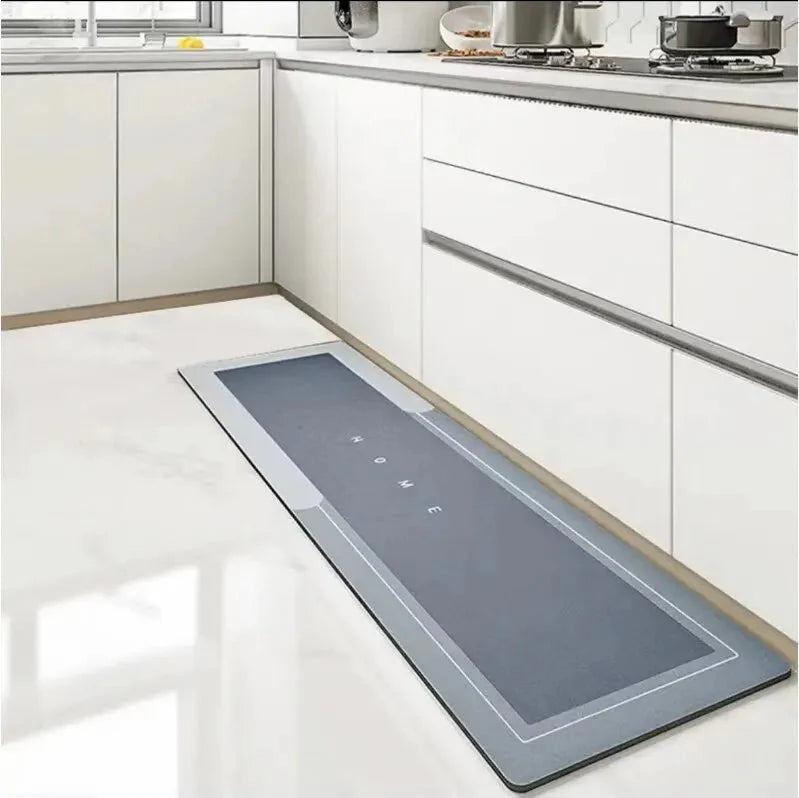 Tapete de Cozinha Antiderrapante Absorvente Premium da Achatudostore!